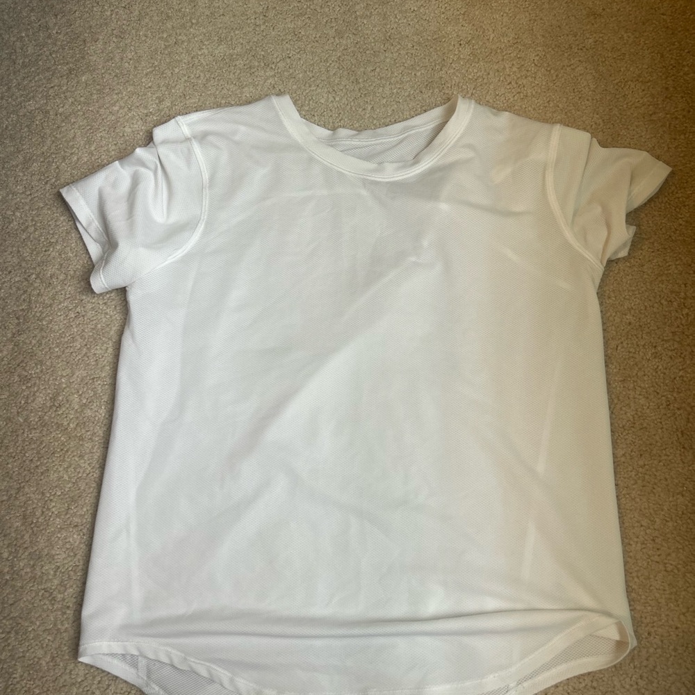 lululemon athletica White Short Sleeve Tee